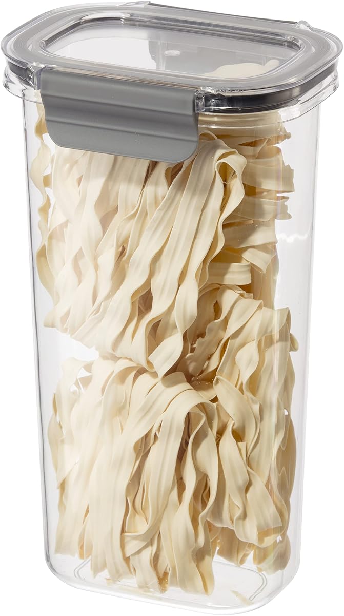 Oggi Clarity Leak-Proof Airtight Food Storage Container - Ultra clear, BPA free, Sealable Container with Lid, Ideal for kitchen storage, Kitchen Organization, Perfect Meal Prep Containers. 100oz/3lt