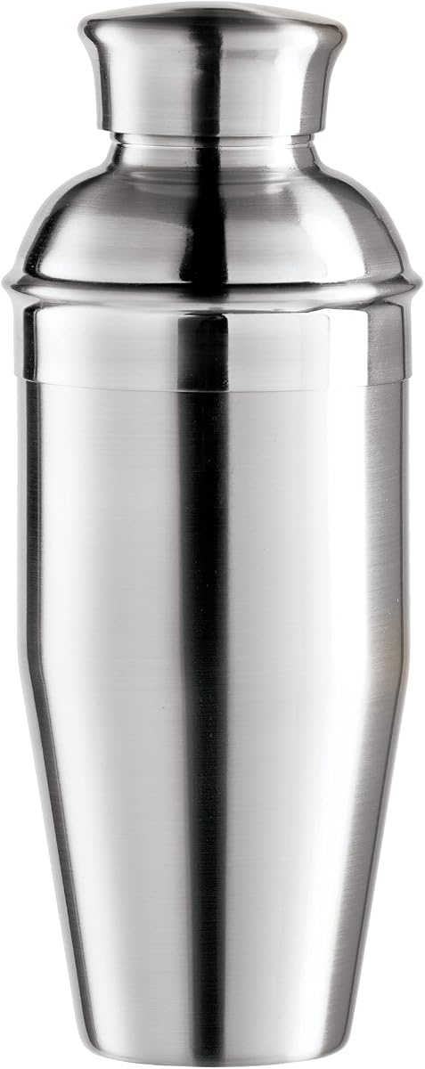 OGGI Classic Cocktail Shaker Stainless - 26 oz, Stainless Steel Construction, Built in Strainer - Ideal Home Bar Drink Mixer, Bartender Kit, Essential Bar Accessories