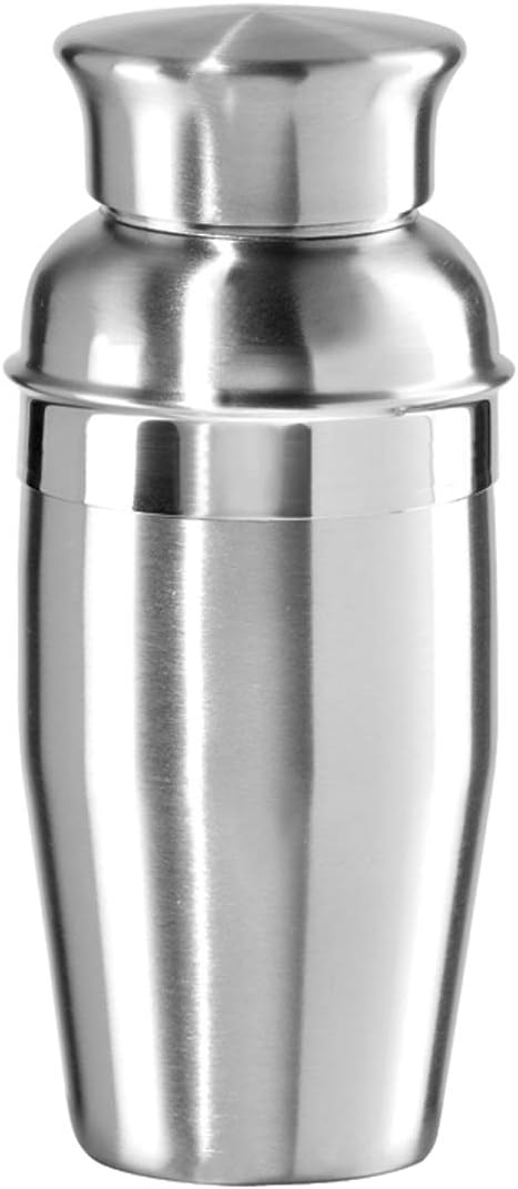 OGGI Mini Cocktail Shaker 10oz - Stainless Steel - Ideal Single Serve Martini Shaker, Great Small Size Suitable for Mini Bar, On the Go, Travel, RV, Camping