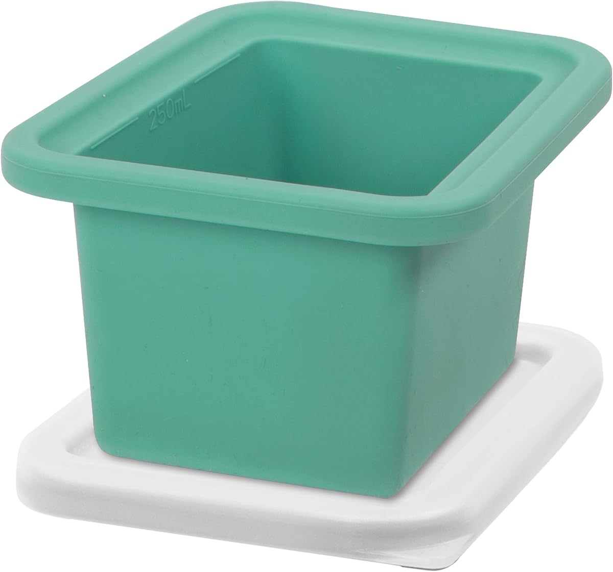OGGI Prep & Portion Silicone Freezer Trays with Lid - Freezer Molds for Food, Ice Cube Tray, Food Prep Containers, Freezer Storage Containers, for Soup, Smoothie Cubes, Broth, Leftovers - 2 Cup x2