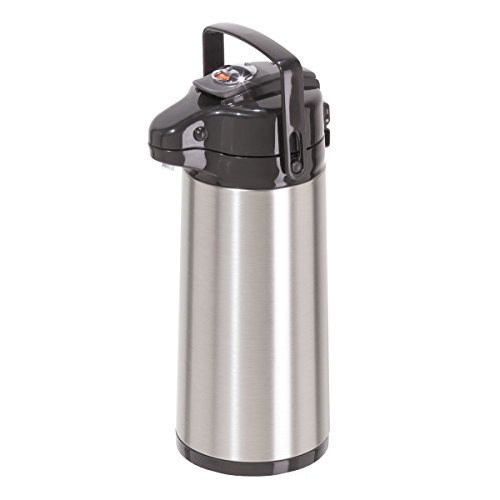 OGGI Pumpmaster 64oz Stainless Steel Carafe w/Lever Actio…