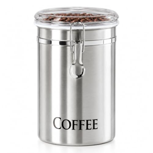 Oggi Stainless Steel Coffee Canister 62 fl oz