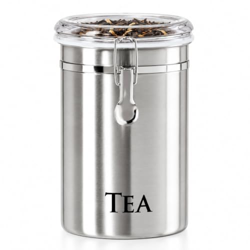 Oggi Stainless Steel Tea Canister 62 fl oz